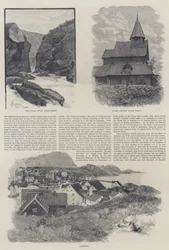 Die Sunbeam in Norwegen, von Lady Brassey